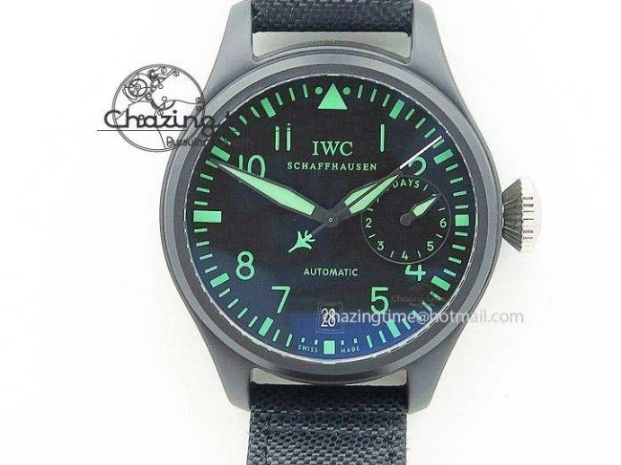 MIROTIME 0203 MARK XVIII Le Petit Prince IW327004 SS FKF 1:1 Best Edition Blue Dial On Brown Leather Strap Trendsetting 7117